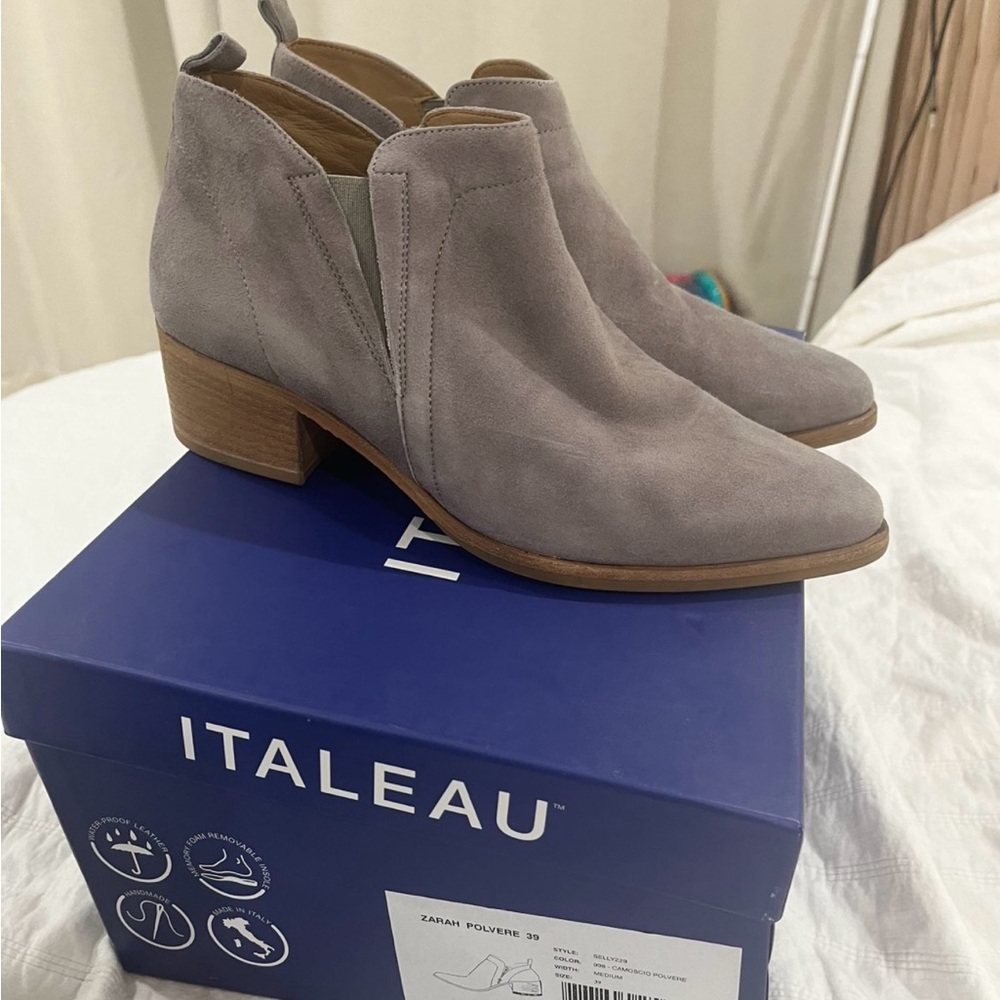 Italeau waterproof booties.